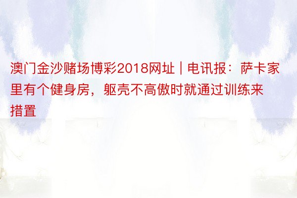 澳门金沙赌场博彩2018网址 | 电讯报：萨卡家里有个健身房，躯壳不高傲时就通过训练来措置